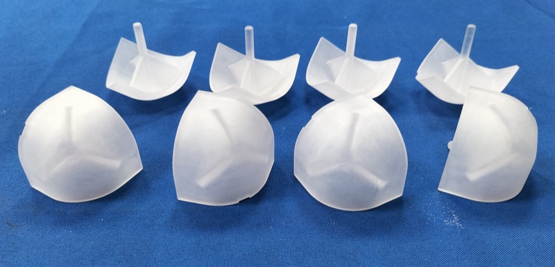 Frosted translucent SLA resin parts — 3D printing